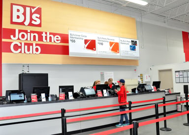 BJ's Membership Counter