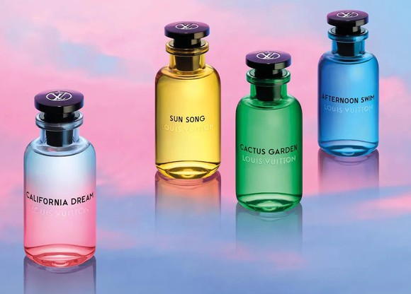 Louis Vuitton fragrances.