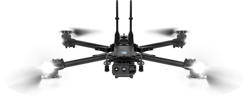 Skydio drone being used by Axon. 