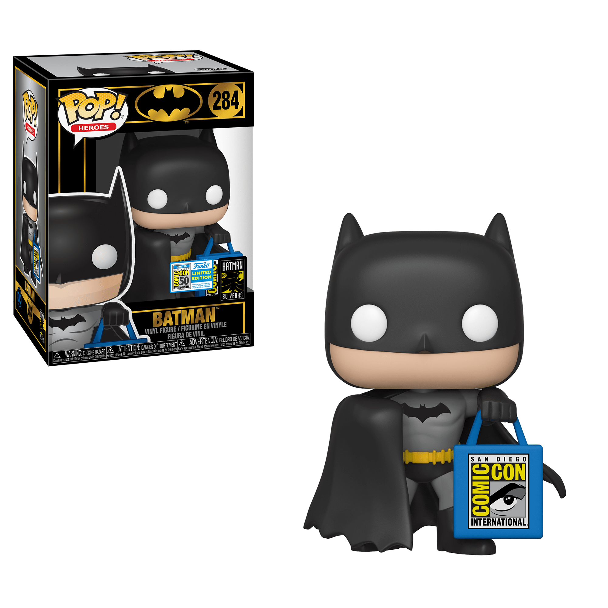 Funko Batman Pop toy.