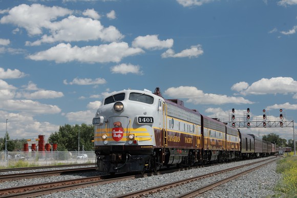 Locomotive of the Canadian Pacific Railway