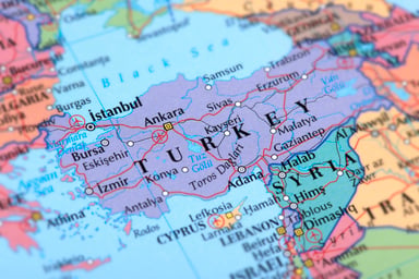 Map of Turkey