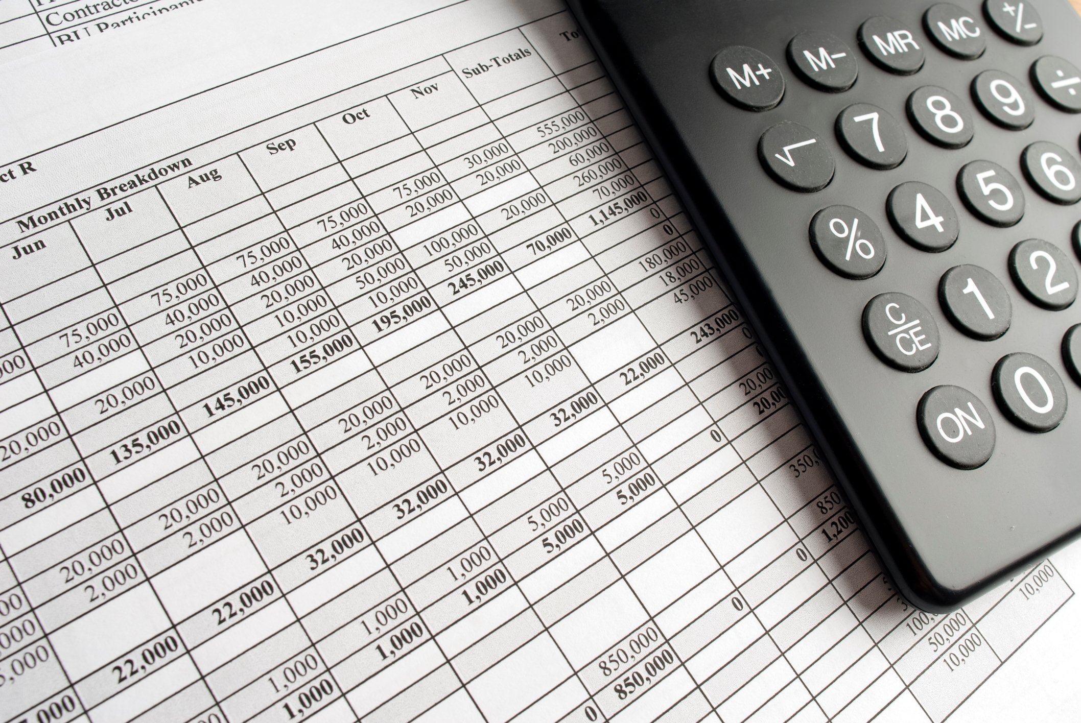 GettyImages-calculator and spreadsheet