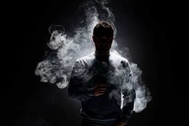 Person with E-Cig