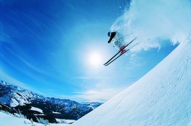 Mountain Skiing