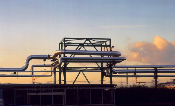 Pipelines at twilight