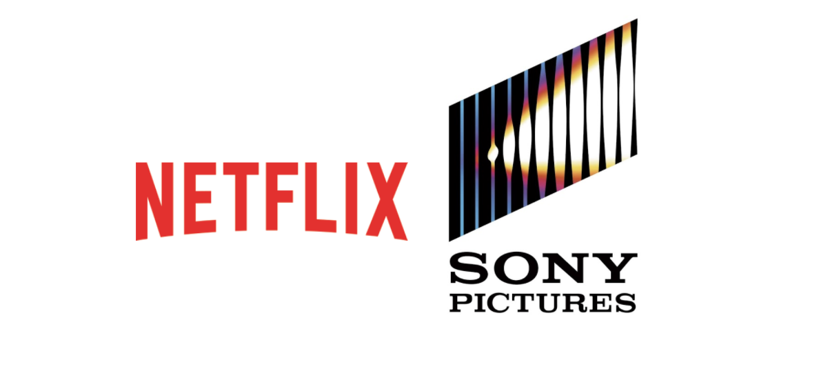 The Netflix and Sony Pictures logos
