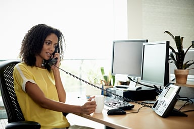 GettyImages-business woman on phone