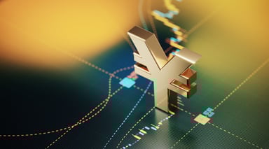 yuan symbol stock getty