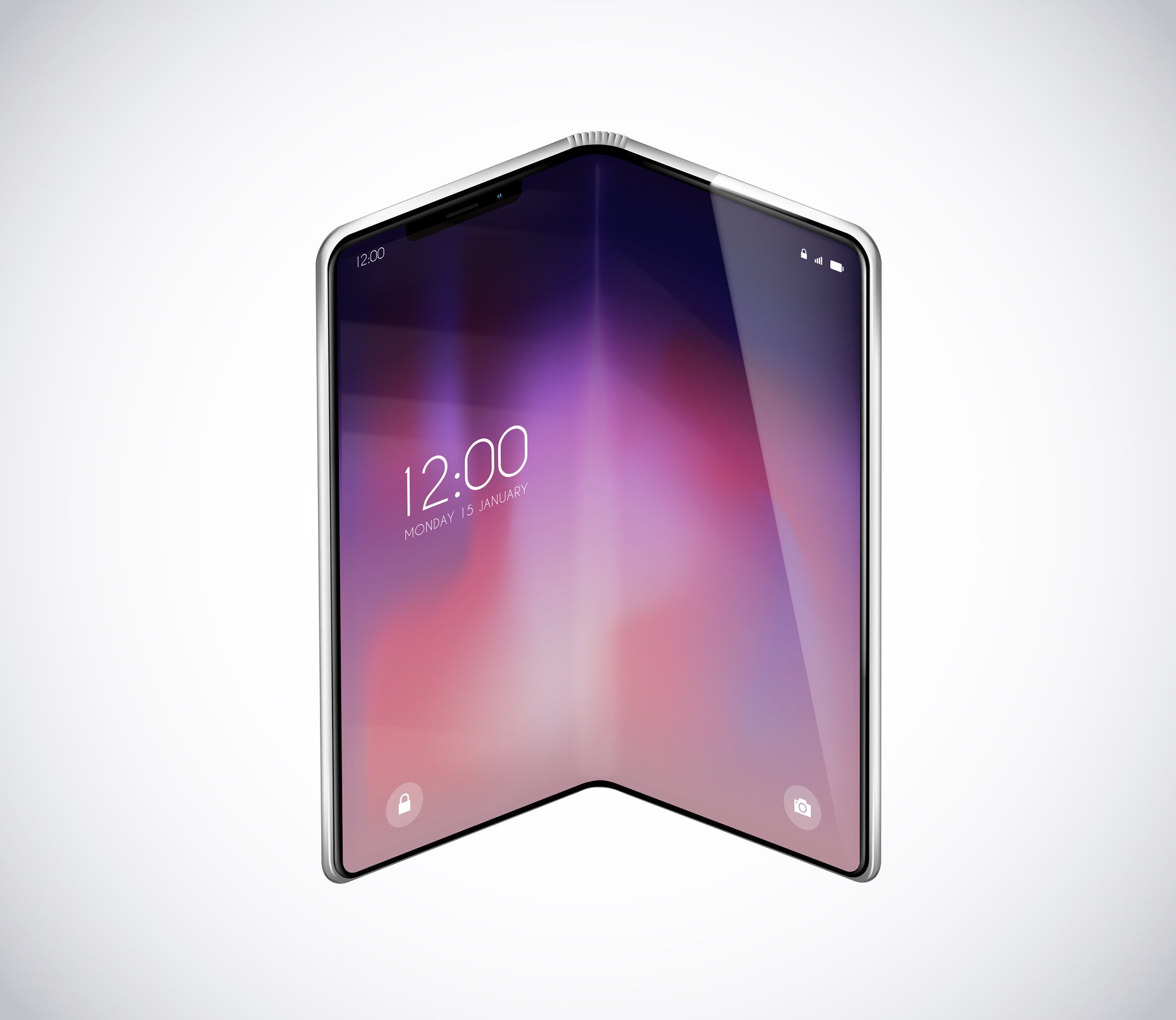 Foldable smartphone