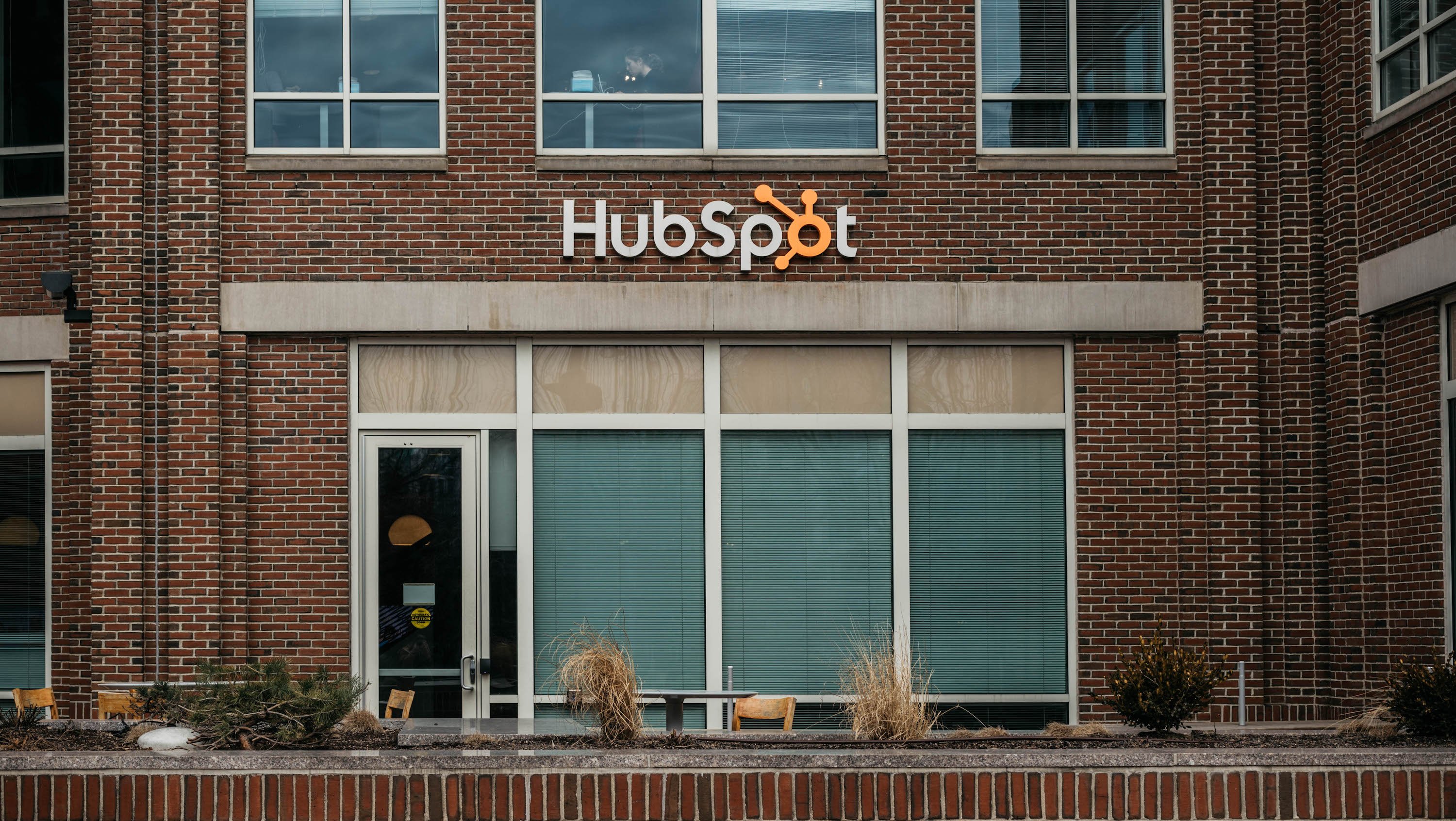 Exterior of a HubSpot office