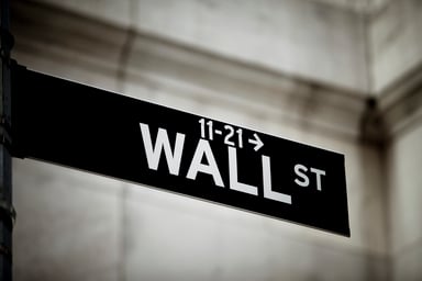 Wall Street street sign