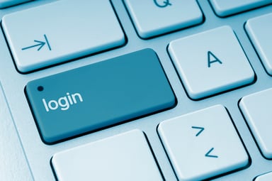 Login Key on Keyboard