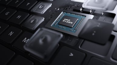 Chip Shot AMD Ryzen Mobile Processor v3 In Situ