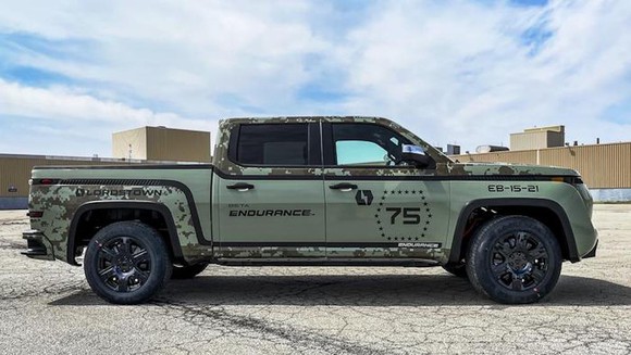 Lordstown Endurance electric pickup truck prototype.