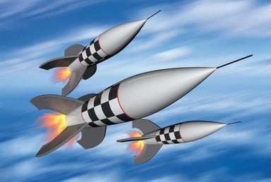 Getty - three rockets stocks power boost bankroll