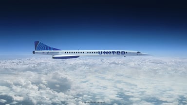 Airline-United Airlines-UAL-Boom Overture