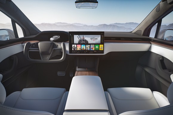 Model X interior
