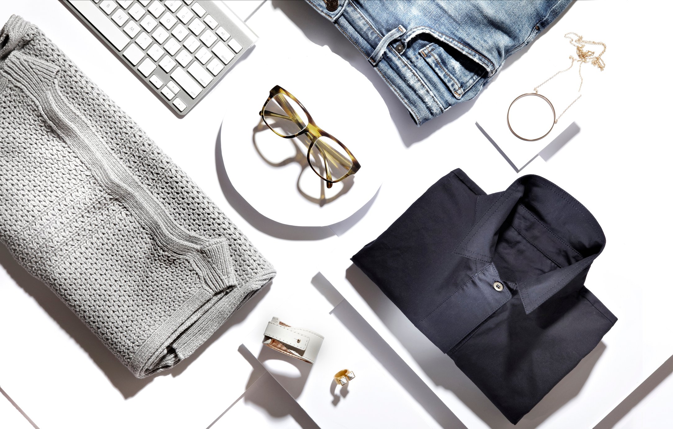 Fashoin Items On Display