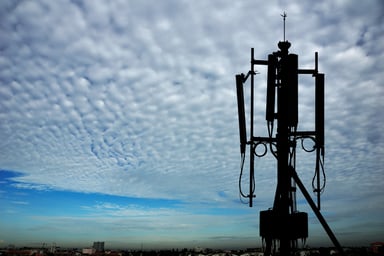 Cell tower transceiver