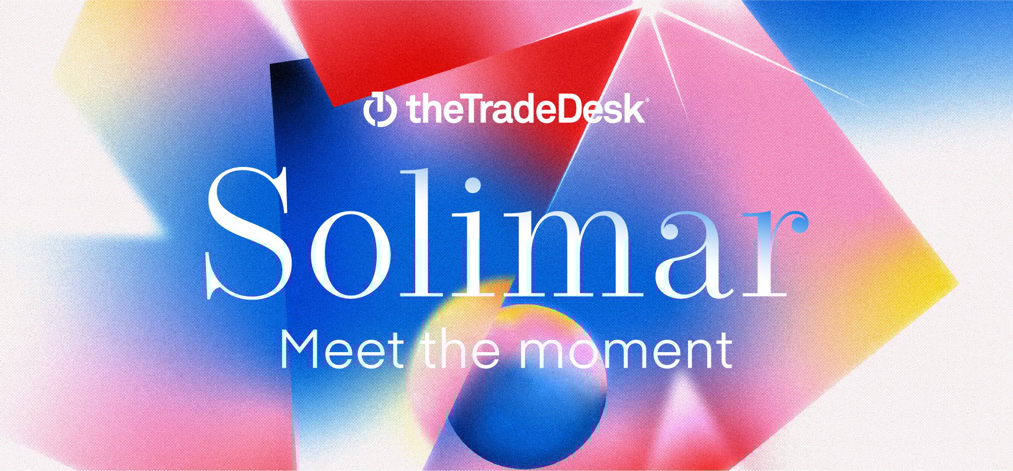 The Trade Desk invitation to its Solimar unveiling event.