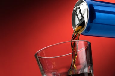 Soft drink pour