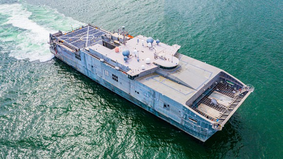 Marine amphibious warship