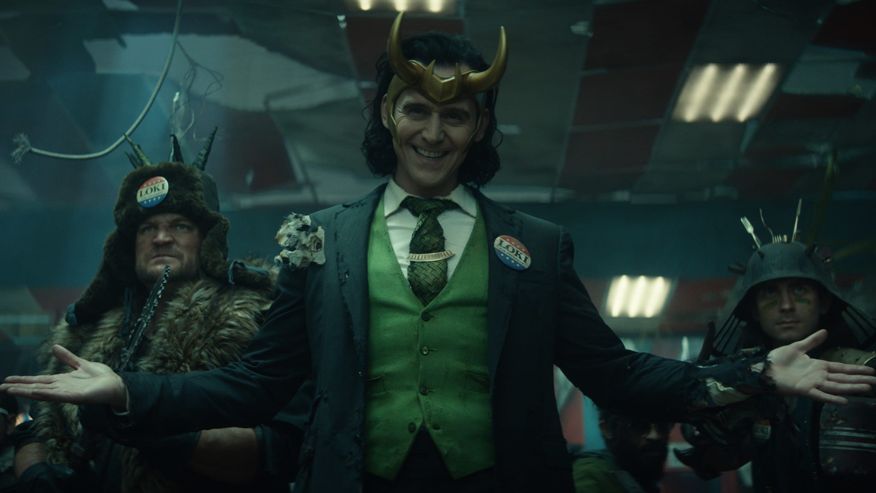 A scene from Marvel's Loki series.
