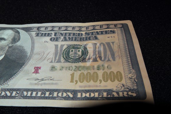 A $1 million bill.