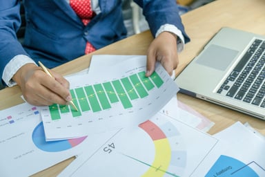 Print outs of Graphs and Spreadsheets