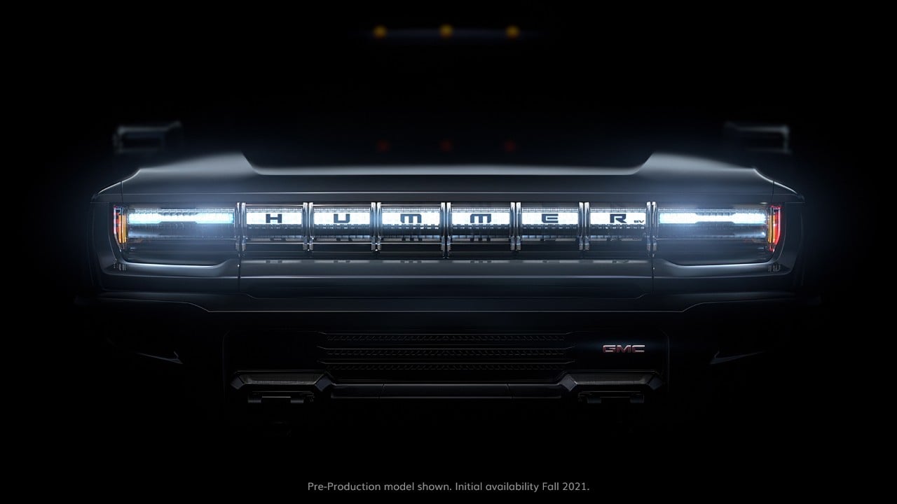 GM HUMMER EV Quiet Revolution Grille