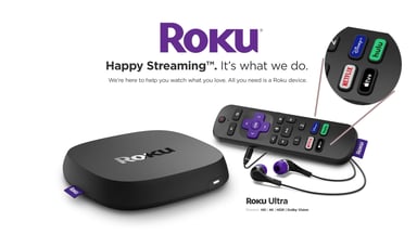 Roku Ultra and Remote