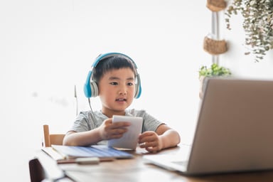 online education student getty