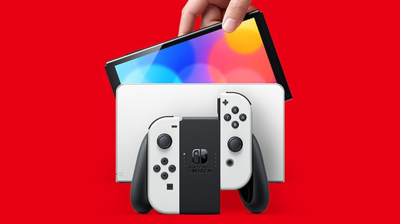 Nintendo's new Switch OLED.