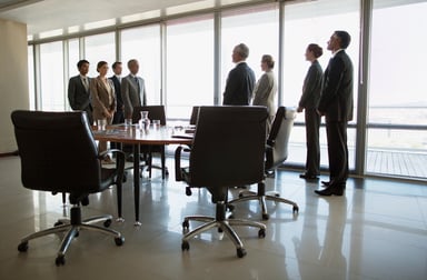 Business Executives Split