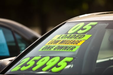 Used Car Windshield