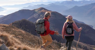 Two people hiking_GettyImages-1300696090