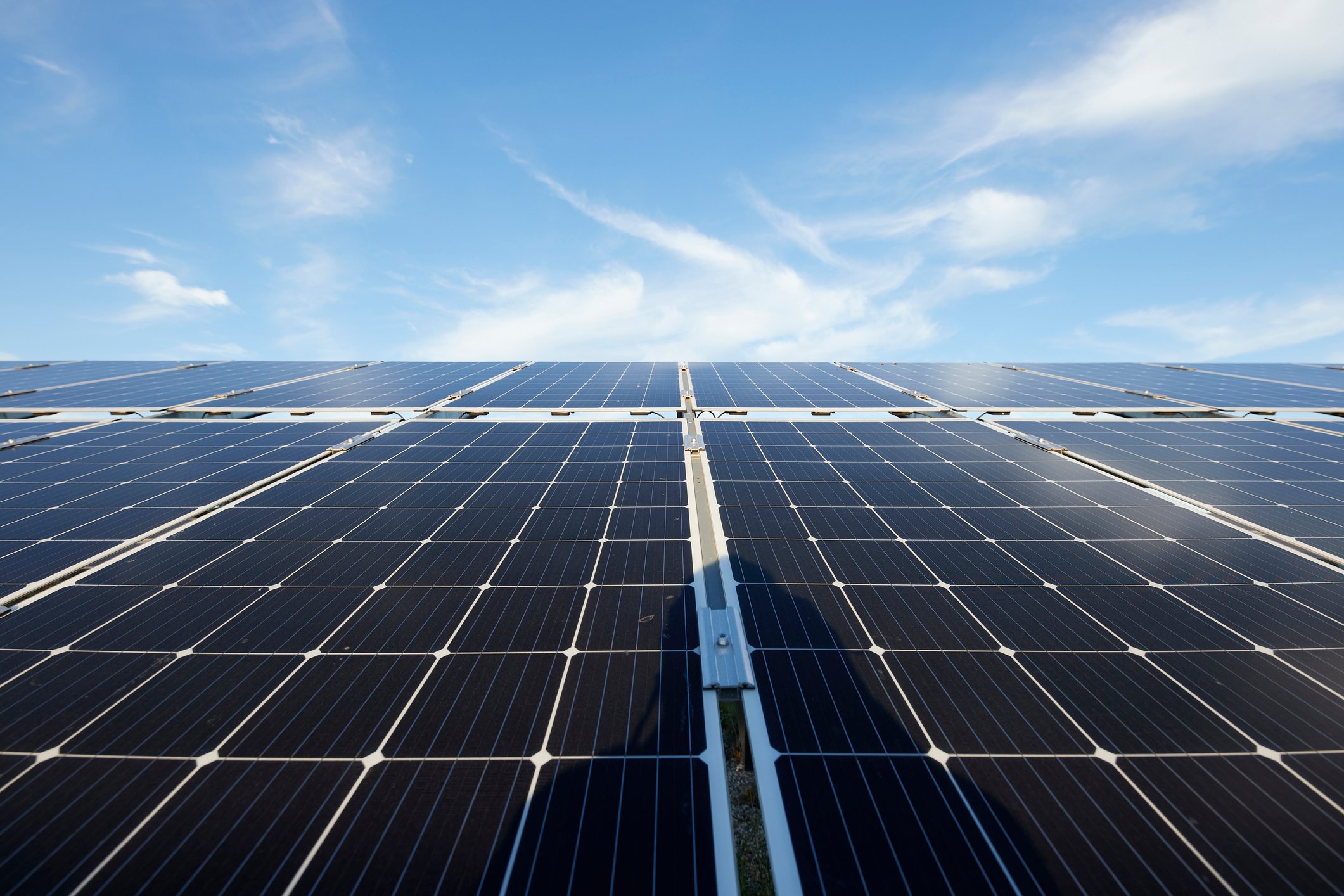 Solar panels.