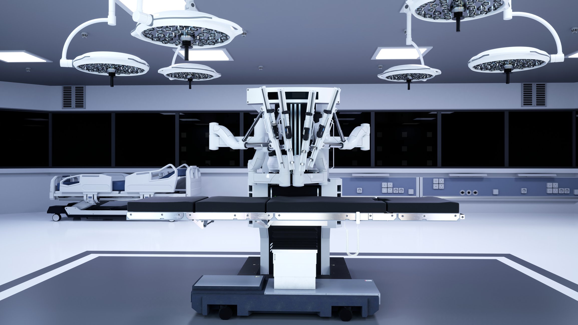 Robotic-assisted surgery device.