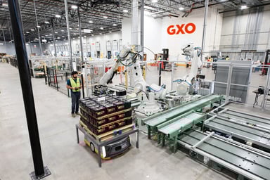 GXO logistics robotic arm