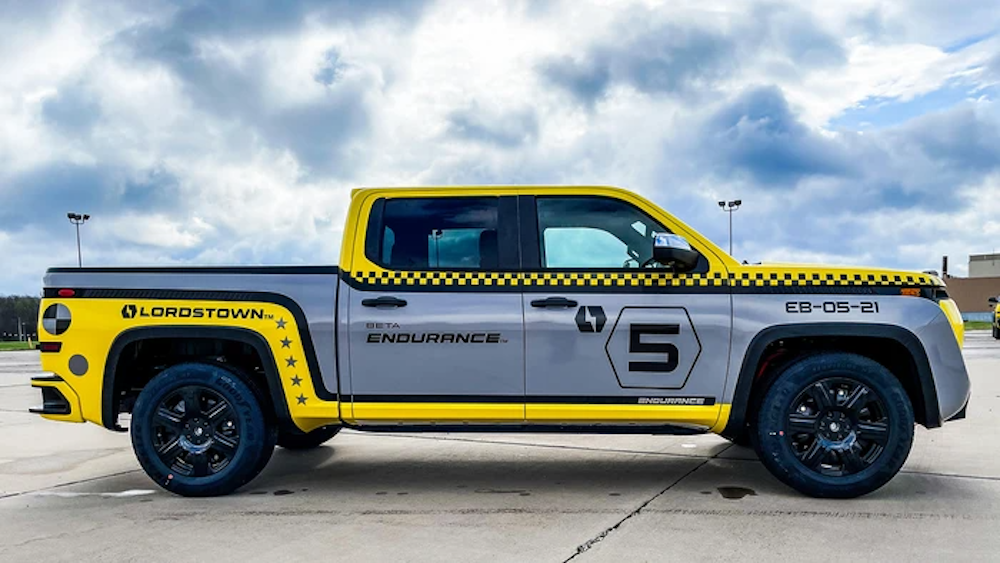 Lordstown Motors Endurance pickup truck. 