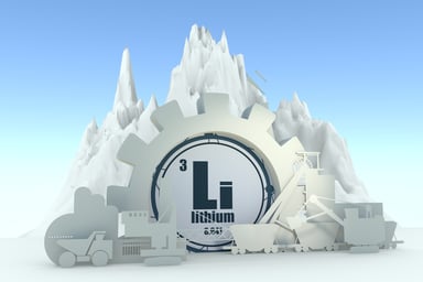 Lithium Mining Graphic
