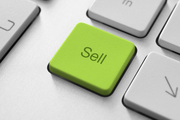 Sell button on keyboard.