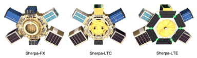 Spaceflight Inc.'s Family of Sherpa OTV space tugs