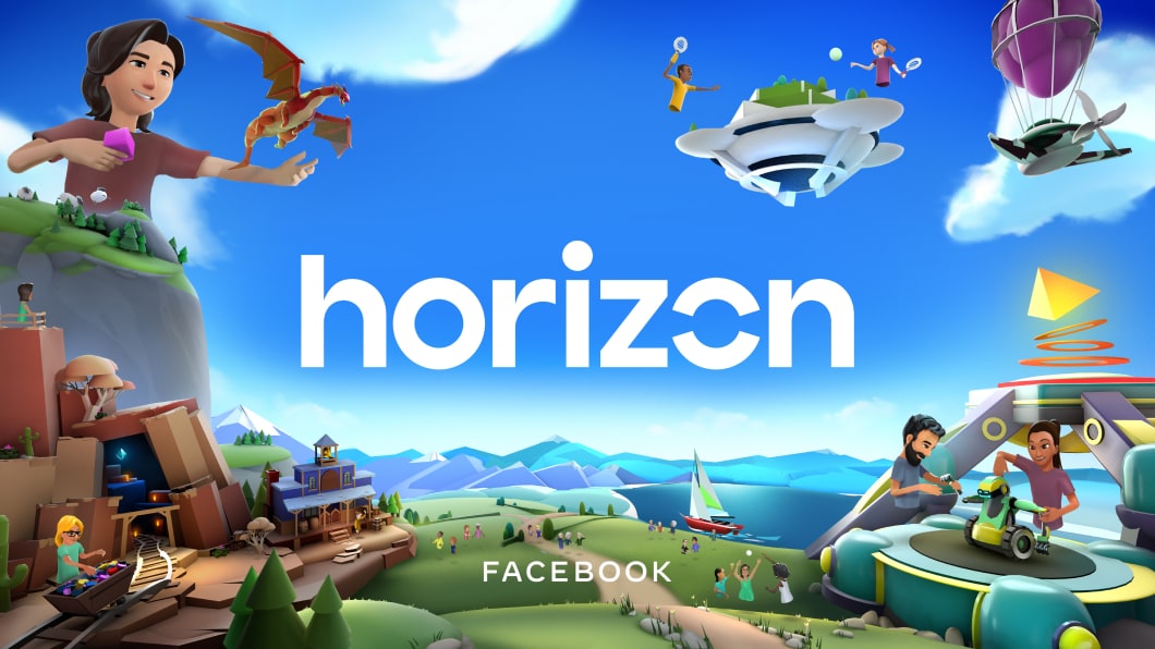 Facebook Horizon banner ad.