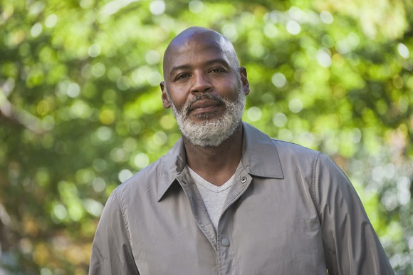 Senior person outdoors.