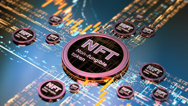 NFT on Computer Chip
