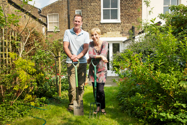 Couple Doing Gardening