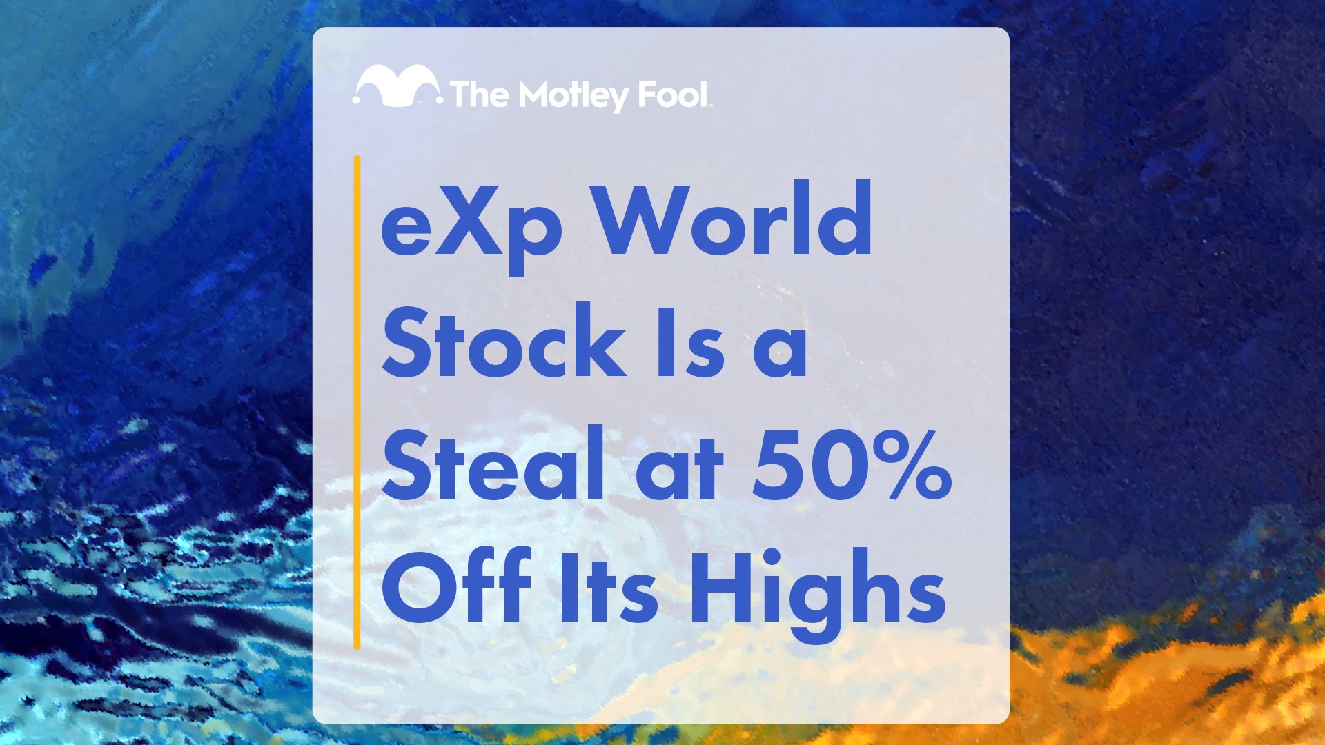 eXp_World_Stock_Is_a_Steal_at_50__Off_Its_Highs