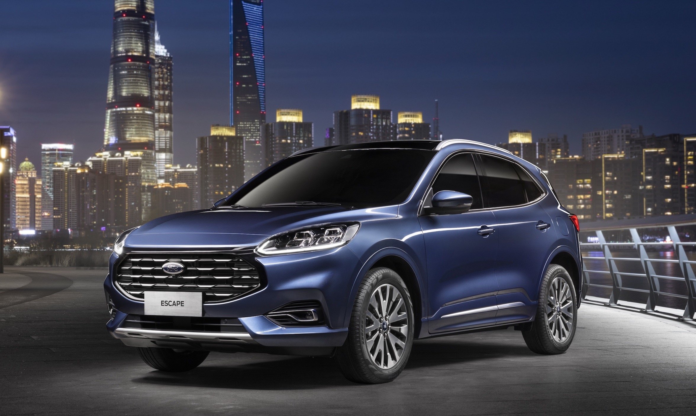 A Chinese-market version of the 2021 Ford Escape, a small SUV. 